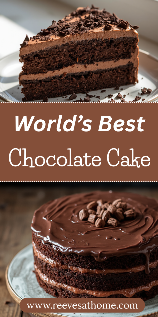 The World’s Best Chocolate Cake (Ultra Moist, Rich & Foolproof ...