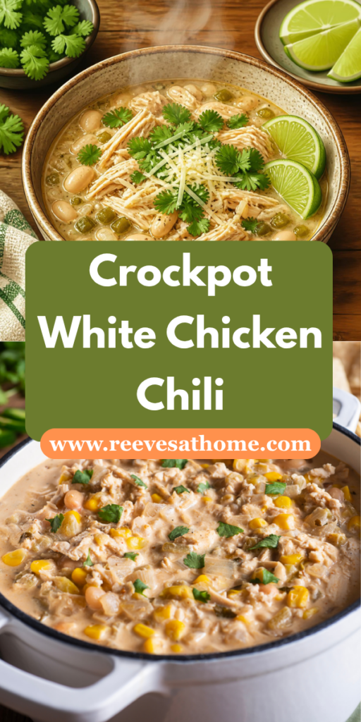 Easy Crockpot Dinners
Crockpot White Chicken Chili
Crockpot Dishes
White Chicken Chili
Crock Pot Soup
Dinner Recipes Crockpot
Crockpot Recipes Slow Cooker
Shredded Chicken
Slow Cooker Recipes