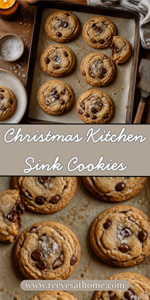Christmas kitchen sink cookies, Christmas kitchen sink cookies recipe, easy Christmas kitchen sink cookies, holiday kitchen sink cookies, Christmas cookies with pretzels, sweet and salty Christmas cookies, Christmas candy cookies, Christmas cookies with chocolate chips, soft and chewy Christmas cookies, Christmas cookies with M&Ms, loaded Christmas cookies, Christmas monster cookies, festive holiday cookies, Christmas cookie recipes, easy holiday baking recipes, Christmas cookies for cookie exchanges, best Christmas kitchen sink cookies, Christmas kitchen sink cookies with pretzels, Christmas kitchen sink cookies with M&Ms, sweet and salty holiday cookie recipe, Christmas cookies loaded with chocolate and candy, easy cookies for Christmas cookie exchanges, colorful Christmas cookies with red and green candy, homemade Christmas cookies for holiday parties, Christmas cookies using leftover candy, bakery-style Christmas kitchen sink cookies, Christmas cookies with white chocolate and pretzels, festive cookies for holiday dessert trays, make-ahead Christmas cookie recipes, Christmas cookie ideas, Christmas dessert recipes, easy Christmas treats, holiday cookie recipes, Christmas baking ideas, Christmas sweets and treats, Christmas party desserts, Christmas cookie exchange ideas, festive Christmas desserts, homemade holiday treats, Christmas dessert table, easy holiday desserts, Christmas treats to make with kids, cute Christmas cookies, best holiday cookies