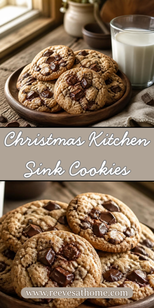 Christmas kitchen sink cookies, Christmas kitchen sink cookies recipe, easy Christmas kitchen sink cookies, holiday kitchen sink cookies, Christmas cookies with pretzels, sweet and salty Christmas cookies, Christmas candy cookies, Christmas cookies with chocolate chips, soft and chewy Christmas cookies, Christmas cookies with M&Ms, loaded Christmas cookies, Christmas monster cookies, festive holiday cookies, Christmas cookie recipes, easy holiday baking recipes, Christmas cookies for cookie exchanges, best Christmas kitchen sink cookies, Christmas kitchen sink cookies with pretzels, Christmas kitchen sink cookies with M&Ms, sweet and salty holiday cookie recipe, Christmas cookies loaded with chocolate and candy, easy cookies for Christmas cookie exchanges, colorful Christmas cookies with red and green candy, homemade Christmas cookies for holiday parties, Christmas cookies using leftover candy, bakery-style Christmas kitchen sink cookies, Christmas cookies with white chocolate and pretzels, festive cookies for holiday dessert trays, make-ahead Christmas cookie recipes, Christmas cookie ideas, Christmas dessert recipes, easy Christmas treats, holiday cookie recipes, Christmas baking ideas, Christmas sweets and treats, Christmas party desserts, Christmas cookie exchange ideas, festive Christmas desserts, homemade holiday treats, Christmas dessert table, easy holiday desserts, Christmas treats to make with kids, cute Christmas cookies, best holiday cookies