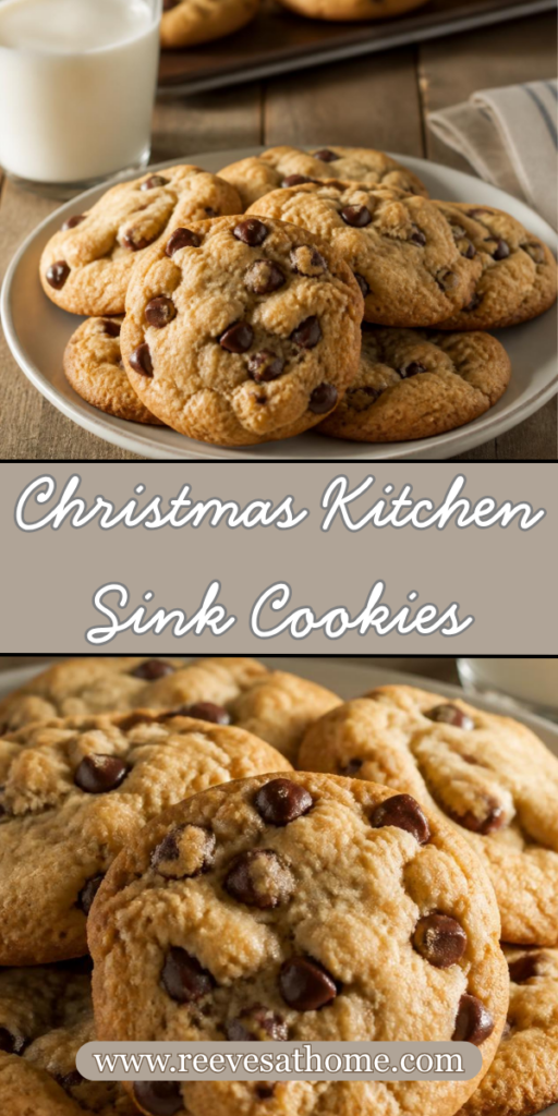 Christmas kitchen sink cookies, Christmas kitchen sink cookies recipe, easy Christmas kitchen sink cookies, holiday kitchen sink cookies, Christmas cookies with pretzels, sweet and salty Christmas cookies, Christmas candy cookies, Christmas cookies with chocolate chips, soft and chewy Christmas cookies, Christmas cookies with M&Ms, loaded Christmas cookies, Christmas monster cookies, festive holiday cookies, Christmas cookie recipes, easy holiday baking recipes, Christmas cookies for cookie exchanges, best Christmas kitchen sink cookies, Christmas kitchen sink cookies with pretzels, Christmas kitchen sink cookies with M&Ms, sweet and salty holiday cookie recipe, Christmas cookies loaded with chocolate and candy, easy cookies for Christmas cookie exchanges, colorful Christmas cookies with red and green candy, homemade Christmas cookies for holiday parties, Christmas cookies using leftover candy, bakery-style Christmas kitchen sink cookies, Christmas cookies with white chocolate and pretzels, festive cookies for holiday dessert trays, make-ahead Christmas cookie recipes, Christmas cookie ideas, Christmas dessert recipes, easy Christmas treats, holiday cookie recipes, Christmas baking ideas, Christmas sweets and treats, Christmas party desserts, Christmas cookie exchange ideas, festive Christmas desserts, homemade holiday treats, Christmas dessert table, easy holiday desserts, Christmas treats to make with kids, cute Christmas cookies, best holiday cookies