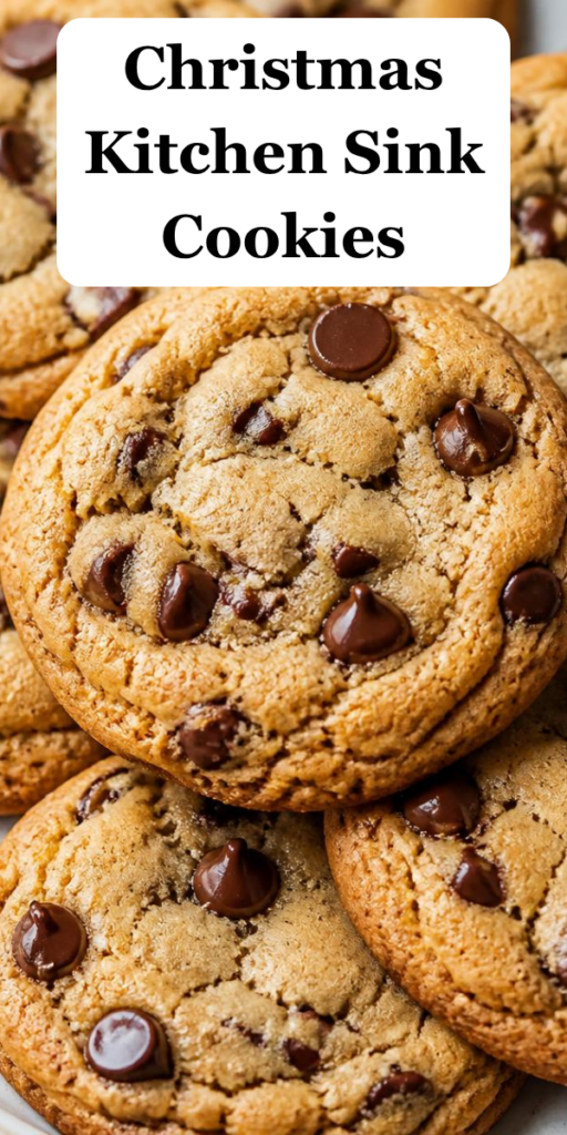 Christmas kitchen sink cookies, Christmas kitchen sink cookies recipe, easy Christmas kitchen sink cookies, holiday kitchen sink cookies, Christmas cookies with pretzels, sweet and salty Christmas cookies, Christmas candy cookies, Christmas cookies with chocolate chips, soft and chewy Christmas cookies, Christmas cookies with M&Ms, loaded Christmas cookies, Christmas monster cookies, festive holiday cookies, Christmas cookie recipes, easy holiday baking recipes, Christmas cookies for cookie exchanges, best Christmas kitchen sink cookies, Christmas kitchen sink cookies with pretzels, Christmas kitchen sink cookies with M&Ms, sweet and salty holiday cookie recipe, Christmas cookies loaded with chocolate and candy, easy cookies for Christmas cookie exchanges, colorful Christmas cookies with red and green candy, homemade Christmas cookies for holiday parties, Christmas cookies using leftover candy, bakery-style Christmas kitchen sink cookies, Christmas cookies with white chocolate and pretzels, festive cookies for holiday dessert trays, make-ahead Christmas cookie recipes, Christmas cookie ideas, Christmas dessert recipes, easy Christmas treats, holiday cookie recipes, Christmas baking ideas, Christmas sweets and treats, Christmas party desserts, Christmas cookie exchange ideas, festive Christmas desserts, homemade holiday treats, Christmas dessert table, easy holiday desserts, Christmas treats to make with kids, cute Christmas cookies, best holiday cookies